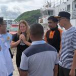 El capitán del barco explica el naufragio en Indonesia: 