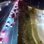 El tráfico denso y los accidentes complican la operación retorno del puente de la Constitución