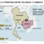 La paz de Trump salta por los aires en Asia: Tailandia y Camboya vuelven a las armas por la histórica disputa de su frontera
