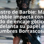 Ni rastro de Barbie: Margot Robbie impacta con el vestido de encaje gótico que adelanta su papel en 'Cumbres Borrascosas'
