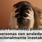 Ángela Fernández, psicóloga: 