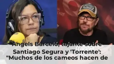 Àngels Barceló, tajante sobre Santiago Segura y 'Torrente': "Muchos de los cameos hacen de ellos mismos porque son autén