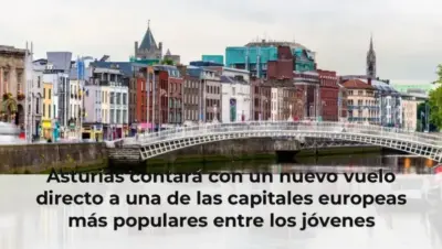 Asturias contará con un nuevo vuelo directo a una de las capitales europeas más populares entre los jóvenes