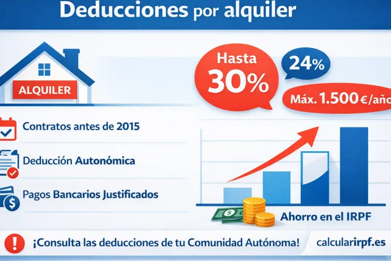 Cómo deducir el alquiler en la Renta 2026: guía completa para evitar errores, sustos y multas