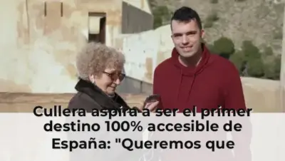 Cullera aspira a ser el primer destino 100% accesible de España: "Queremos que cualquier persona la entienda y la disfru