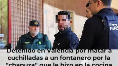 Detenido en Valencia por matar a cuchilladas a un fontanero por la "chapuza" que le hizo en la cocina