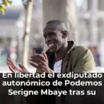 En libertad el exdiputado autonómico de Podemos Serigne Mbaye tras su detención policial