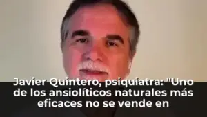 Javier Quintero, psiquiatra: "Uno de los ansiolíticos naturales más eficaces no se vende en farmacias"