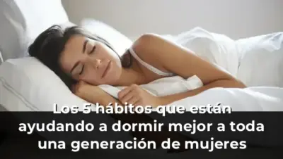 Los 5 hábitos que están ayudando a dormir mejor a toda una generación de mujeres