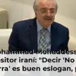Mohammad Mohaddessin, opositor iraní: 