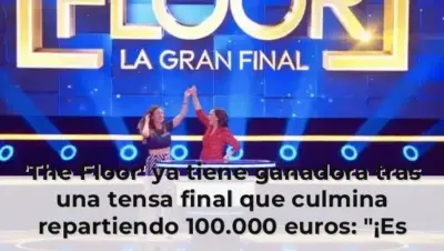 'The Floor' ya tiene ganadora tras una tensa final que culmina repartiendo 100.000 euros: "¡Es todo tuyo!"