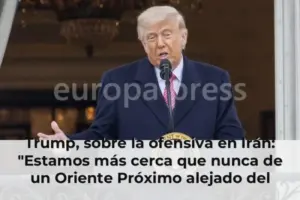 Trump, sobre la ofensiva en Irán: "Estamos más cerca que nunca de un Oriente Próximo alejado del terror iraní"