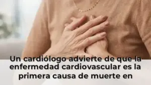 Un cardiólogo advierte de que la enfermedad cardiovascular es la primera causa de muerte en mujeres: "Llegan tarde"