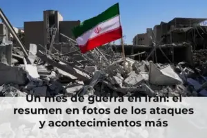 Un mes de guerra en Irán: el resumen en fotos de los ataques y acontecimientos más relevantes desde que empezó el confli