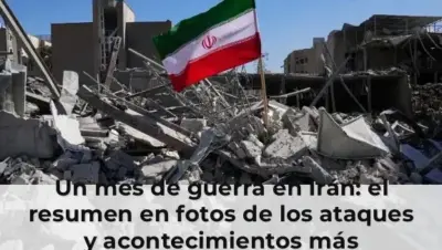 Un mes de guerra en Irán: el resumen en fotos de los ataques y acontecimientos más relevantes desde que empezó el confli