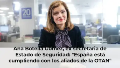 Ana Botella Gómez, ex secretaria de Estado de Seguridad: "España está cumpliendo con los aliados de la OTAN"