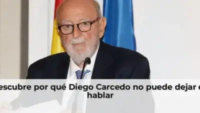 Descubre por qué Diego Carcedo no puede dejar de hablar