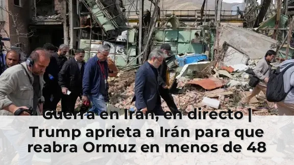 Guerra en Irán, en directo | Trump aprieta a Irán para que reabra Ormuz en menos de 48 horas o "se desatará el infierno