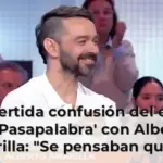 La divertida confusión del equipo de 'Pasapalabra' con Alberto Amarilla: 