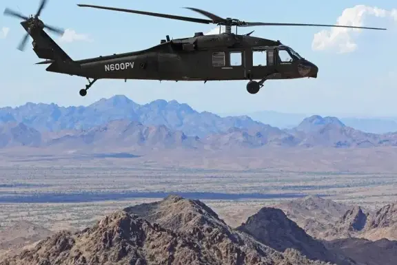 La nueva era de la aviación militar: así es el H-60 MX Black Hawk, un helicóptero que vuela sin piloto abordo