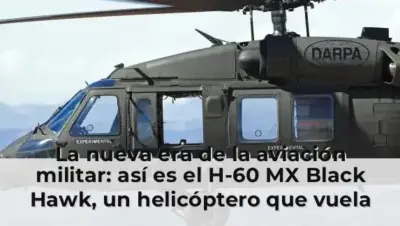 La nueva era de la aviación militar: así es el H-60 MX Black Hawk, un helicóptero que vuela sin piloto abordo