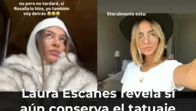 Laura Escanes revela si aún conserva el tatuaje que se hizo por su ex, Álvaro de Luna: "Si Rosalía lo hizo..."