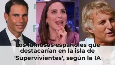 Los famosos españoles que destacarían en la isla de 'Supervivientes', según la IA