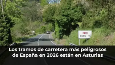 Los tramos de carretera más peligrosos de España en 2026 están en Asturias
