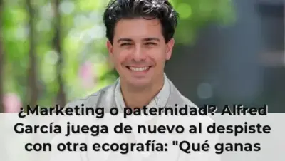 ¿Marketing o paternidad? Alfred García juega de nuevo al despiste con otra ecografía: "Qué ganas de que conozcáis a Mate