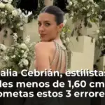 Natalia Cebrián, estilista: 