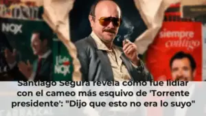 Santiago Segura revela cómo fue lidiar con el cameo más esquivo de 'Torrente presidente': "Dijo que esto no era lo suyo"