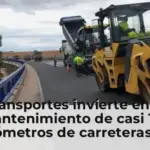 Transportes invierte en el mantenimiento de casi 150 kilómetros de carreteras en Segovia