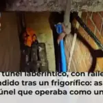 Un túnel laberíntico, con raíles y escondido tras un frigorífico: así es el narcotúnel que operaba como una mina de hachís en Ceuta